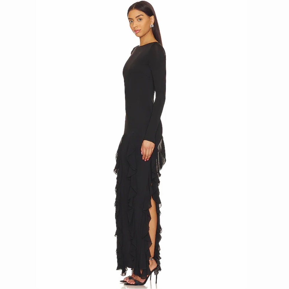 REVOLVE Daphne Maxi Dress in Black Medium